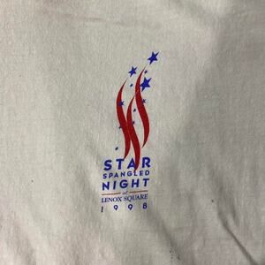 Stained hanes beefy t 1998 star spangled night